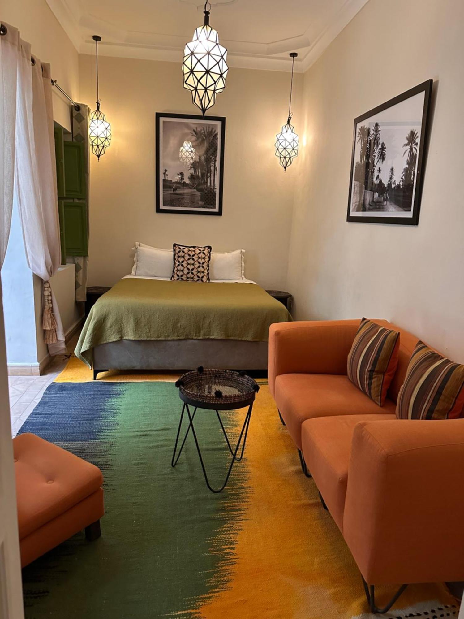 Riad Dar Adal Exclusivite 2 A 6 Personnes Petit Dejeuner Compris Place Jemaa El Fna Marrakesh Eksteriør billede